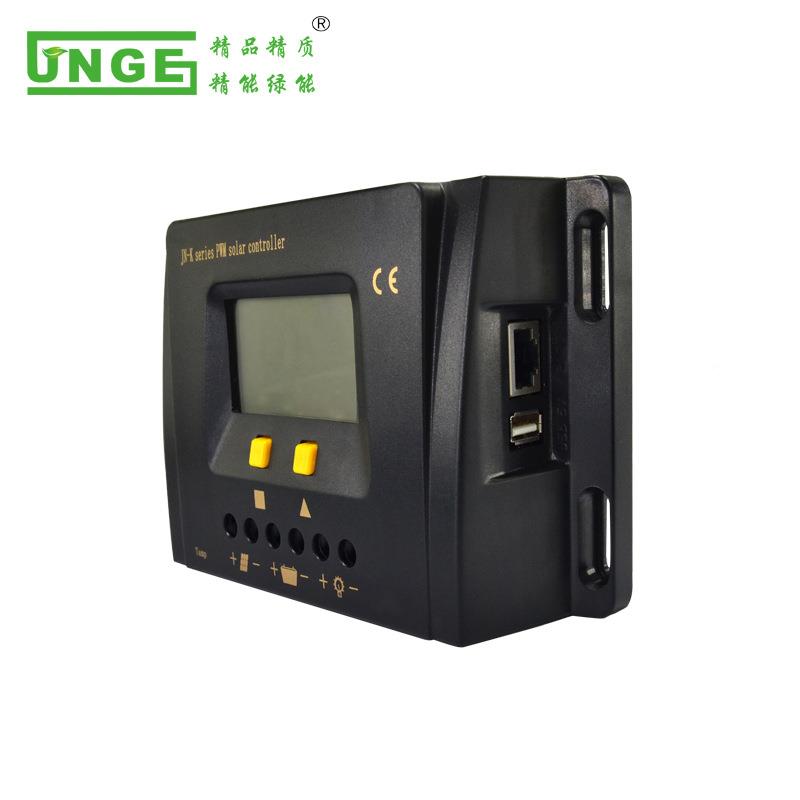 太阳能控制器12V24V4带8AJN-K12VV10A20A3006A光伏充电铅酸锂电通