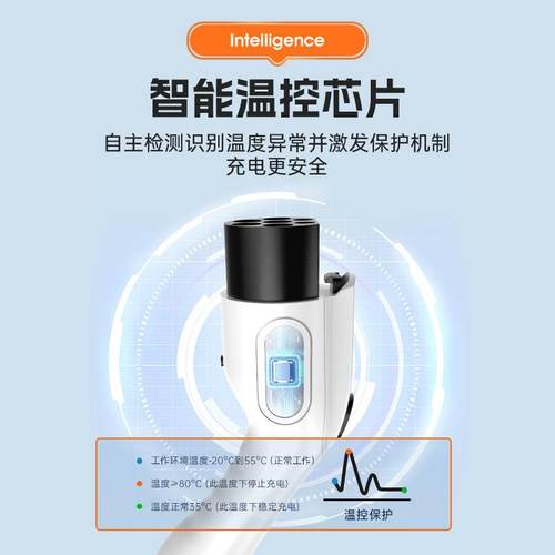 便携7充电枪16621A/2A新能源电动汽车随车3充通用比亚迪3.5/kw新