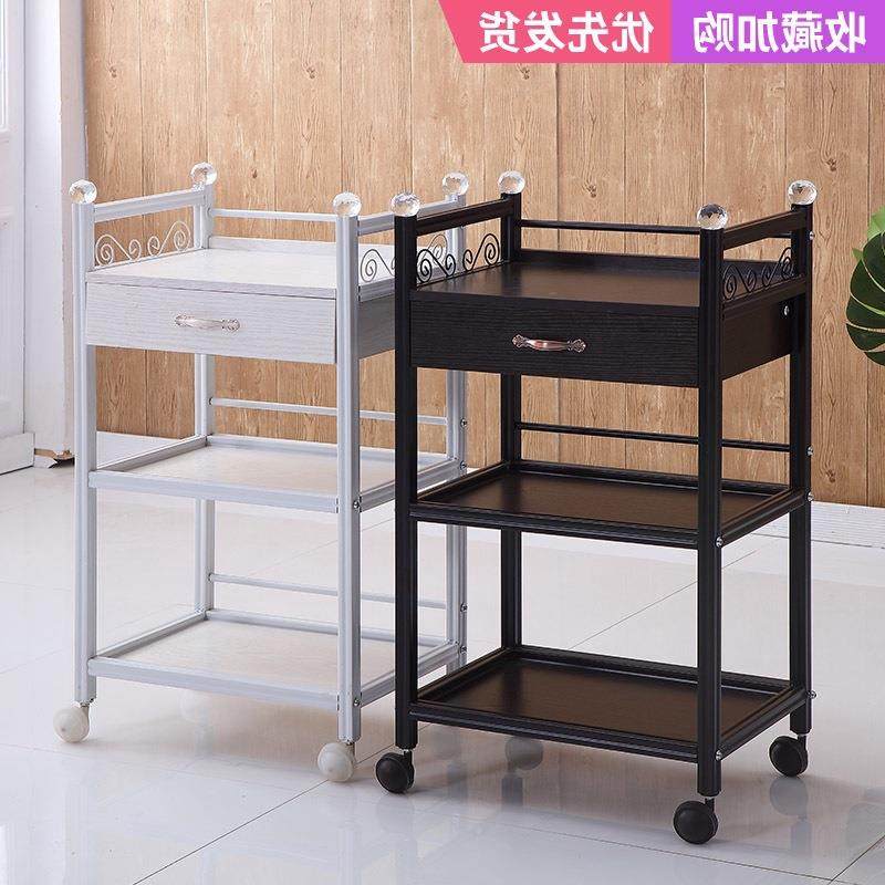车院小推车三层美发架子发子店工具车柜纹绣器置理无品牌/物仪架
