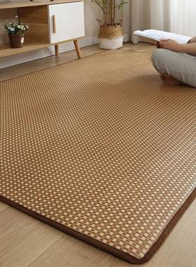 加厚席式XBH凉日席地垫室客厅防潮隔音爬行地卧板垫夏藤季榻榻米