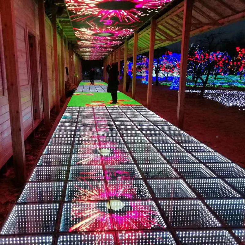 P3.91地砖屏L人体置互动感应踩DL-P6.25踏l内edD地砖屏全彩E显示