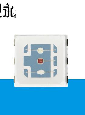 5054LED灯珠灯芯1.5W3V并联LED灯珠全彩RGB光源