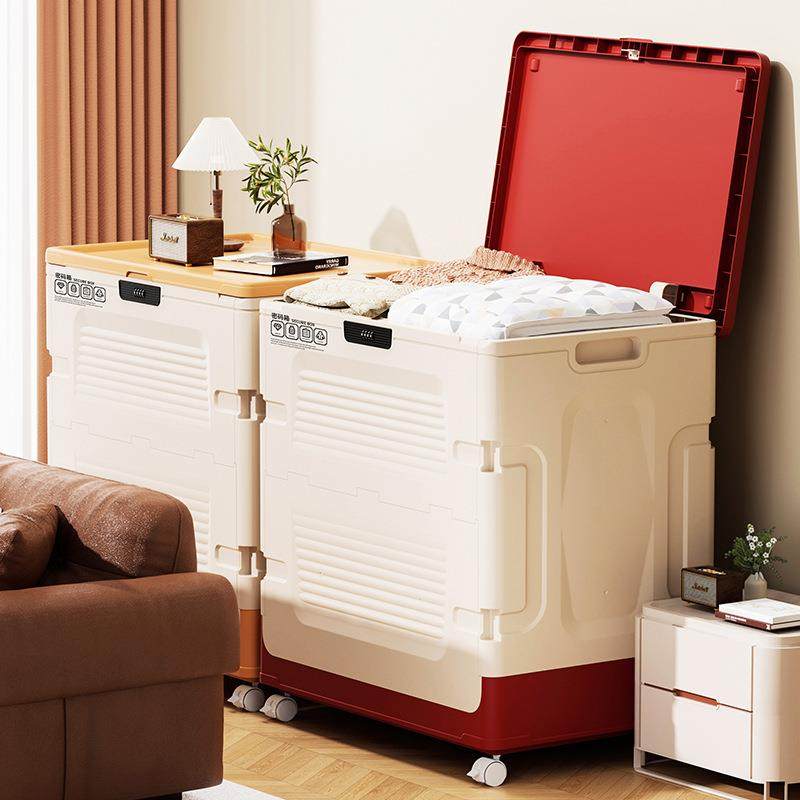 折叠收纳箱带万向轮密码锁储物箱塑料加大家用宿舍衣服棉被整理箱,鲜花速递/花卉仿真/绿植园艺,割草机/草坪机,淘宝优惠券,粉丝福利购,淘宝优惠卷