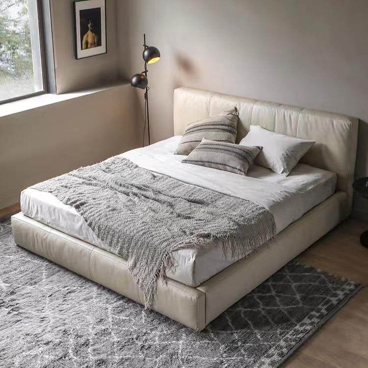 豆腐块皮艺床意式极简油蜡皮床轻奢现代简约1.8米双人网红床北欧,农用物资,其他肥料,淘宝优惠券,粉丝福利购,淘宝优惠卷