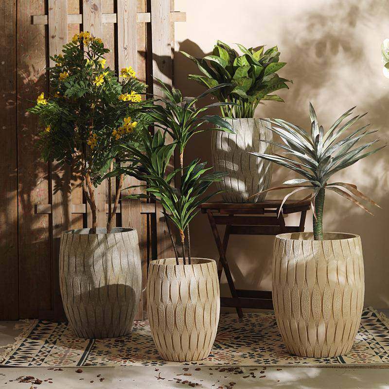 高款落地盆镁泥花盆水泥复古大号户外庭院客厅阳台摆设发财树绿植,纺织面料/辅料/配套,纺织机械配件,淘宝优惠券,粉丝福利购,淘宝优惠卷