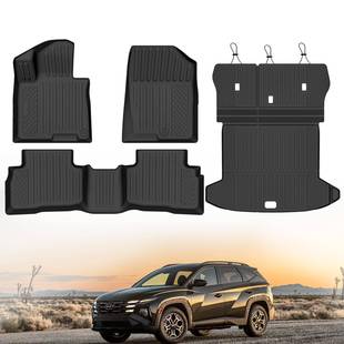 适用于现代Tucson22-25款燃油/混动(不含插电混动)全TPE脚垫