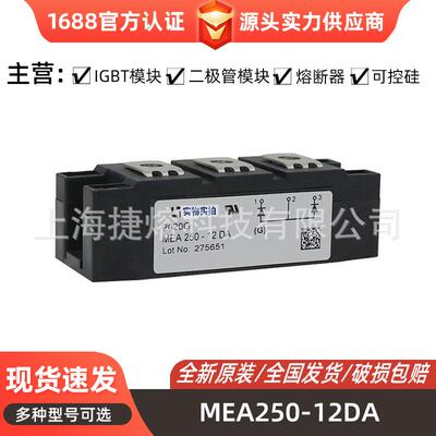 MEA250-12DAMMGT200Q120B6C单相整流桥二极管