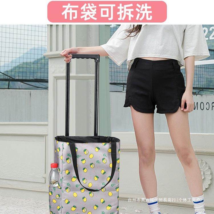 网红可伸缩保鲜便携折叠购物买菜家用拖车轻便拉杆行李小推车,农用物资,其他肥料,淘宝优惠券,粉丝福利购,淘宝优惠卷