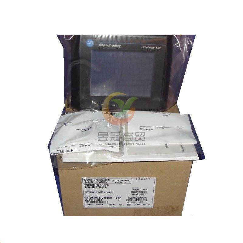 直接国外进口AB罗克韦尔触摸屏2711-T6C8L1人机界面库存发