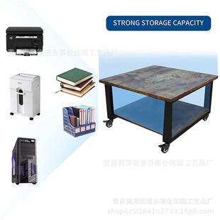 架打印机架地A231116-子办公置物架复印机可移动主机箱架多层落机