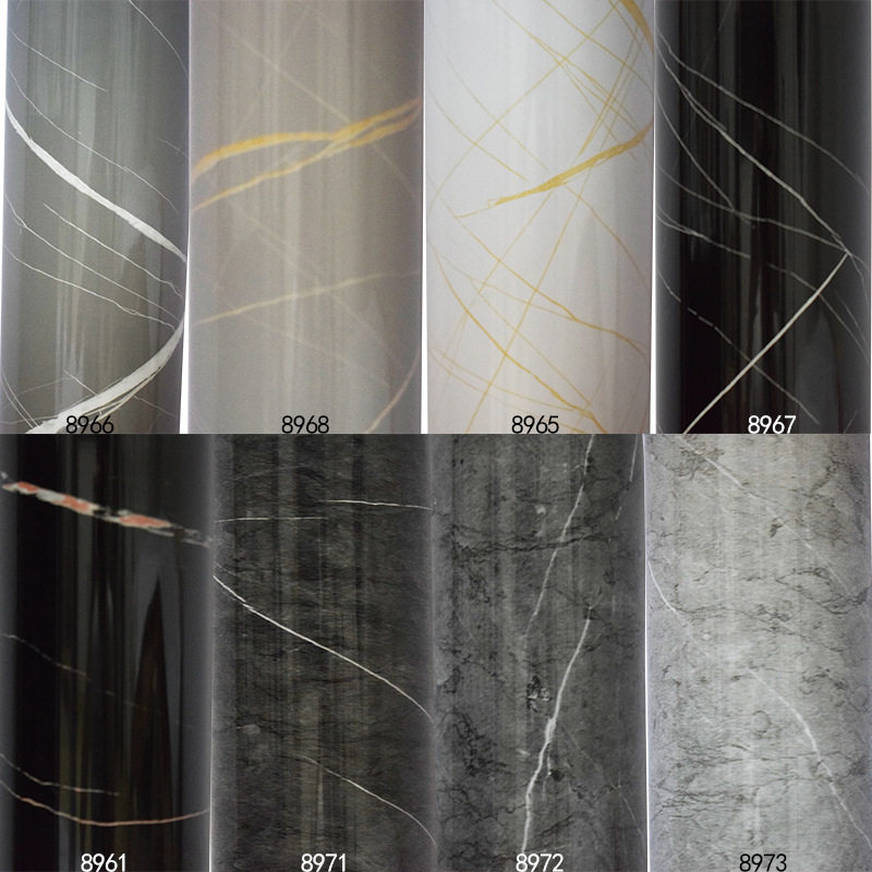 尚益晶钢PVC自粘防水木纹门贴