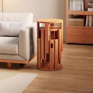 备实12木凳式 子可叠放家叠叠乐带用滑轮收纳堆叠凳客人用凳新中圆