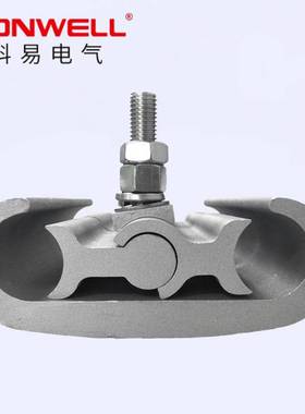 JXG(Z)-6大截面铝合金导线C型线夹 不锈钢螺栓 接触电阻0.9倍以内