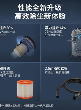 荒卡赫吸UYM尘器N0/1T宠物毛发清理织物清洁汽3车开保洁