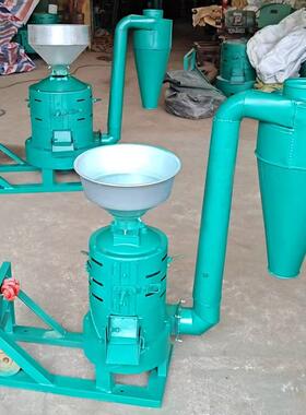 2米0型黑眼豆出脱皮机柴电两用水稻NVE去壳机口各型号碾0机脱绿豆