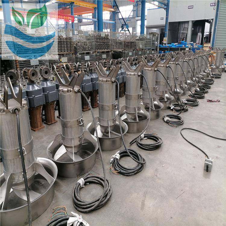 潜水搅拌器4QJB厂5/12-620/3-80快速拌机污搅UNC水处理家货源