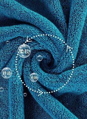 2AL101300特大男号加宽025加大纯棉女全棉用吸水新款90浴巾80加厚