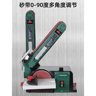 砂带机砂纸抛机光MM491G机砂盘砂带机台打磨机砂轮机多功能木式 工