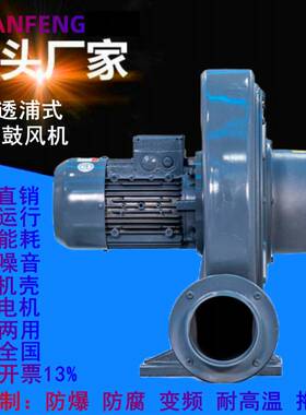 CX-1/4冷却风机0.2KW离心式中压鼓风机200W抽风机CX-75SA吸风送风
