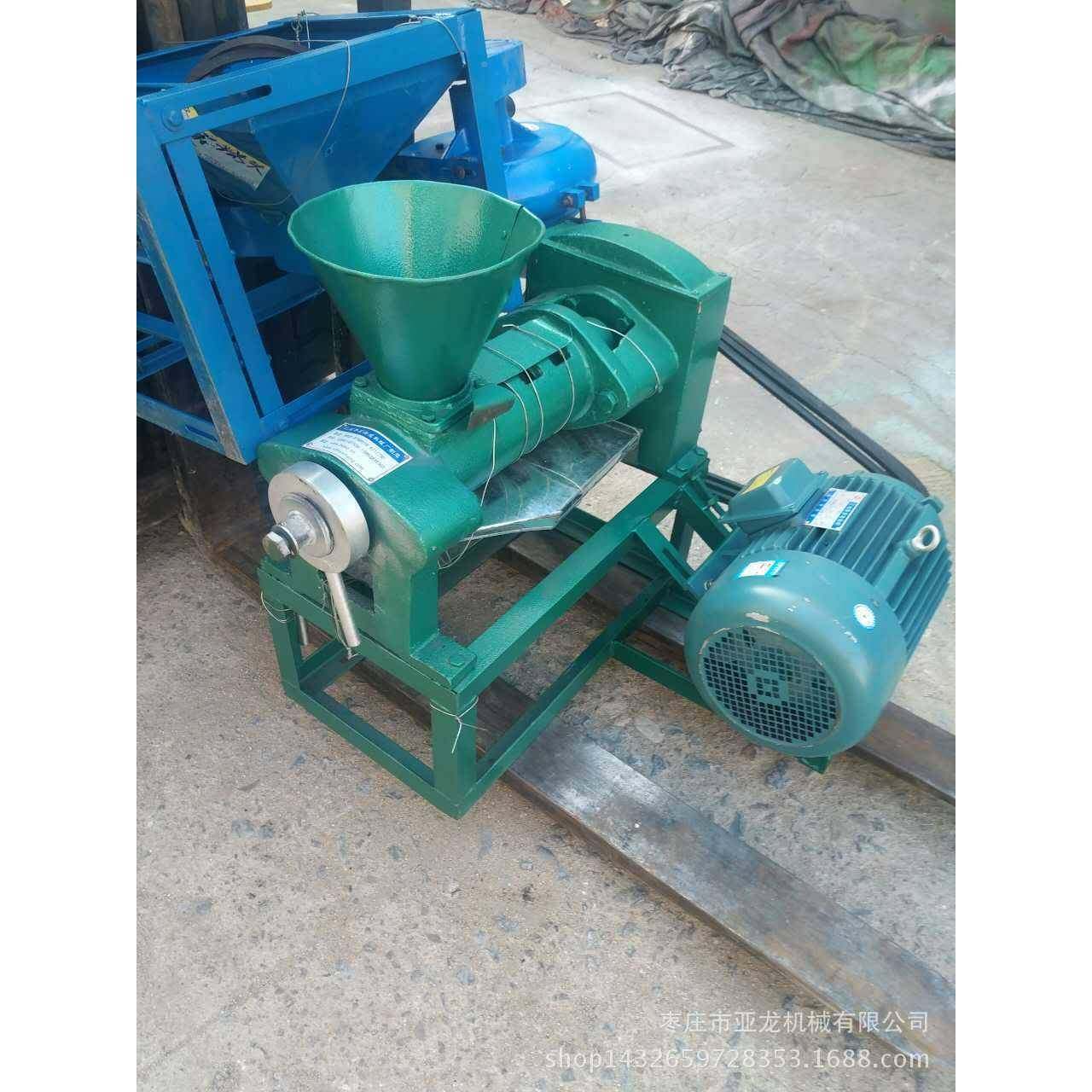 小理型家用豆油YOW工作原芝花生榨油机图片螺机旋式棉籽榨油麻机