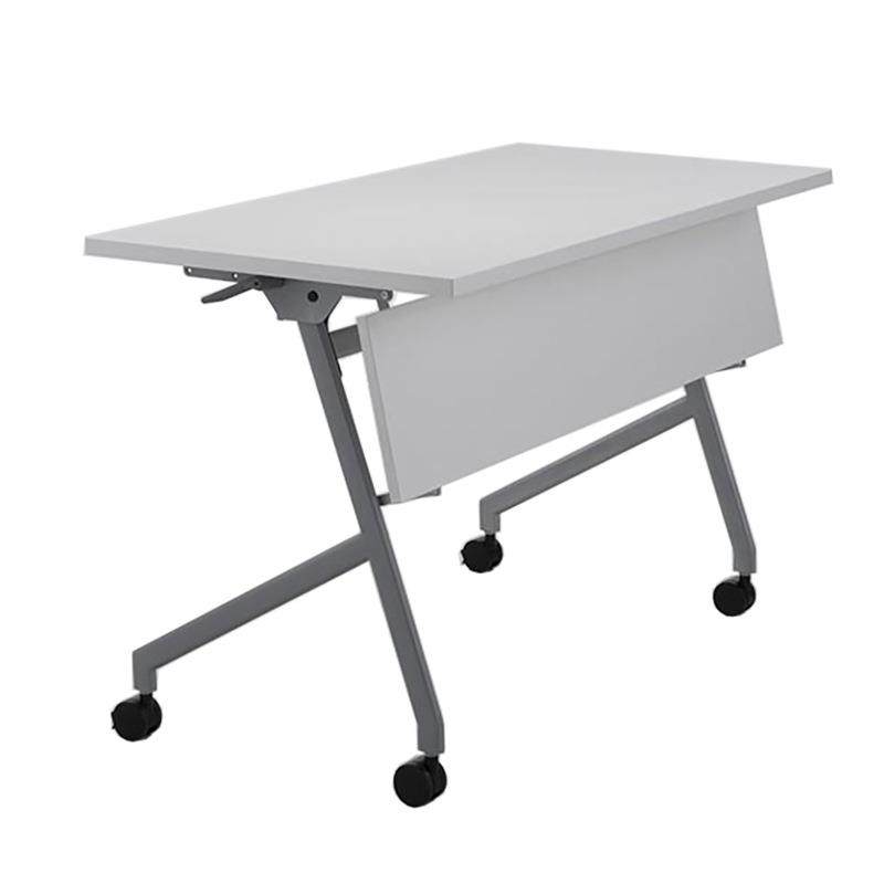 众晟折叠培训桌学校单人双人学生条桌移动组合小组讨论会议学习桌