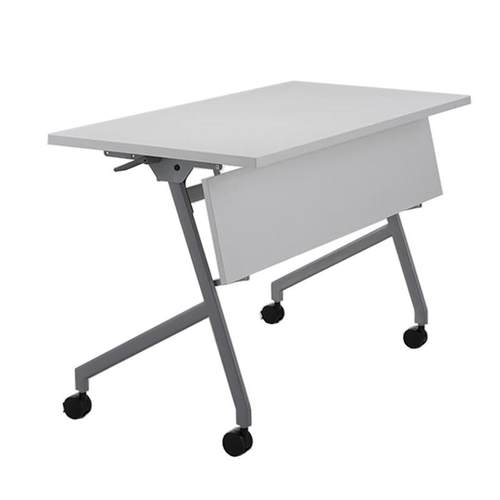 众晟折叠培训桌学校单人双人学生条桌移动组合小组讨论会议学习桌