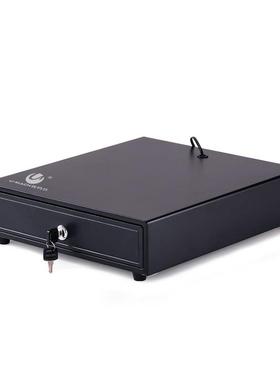 优玛仕U-335收银箱商用简易收钱柜抽屉式收款箱五格三段收款机