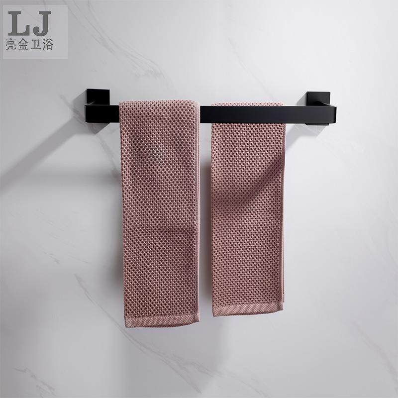 304不锈钢双杆毛巾架免打孔卫生间毛巾杆浴室置物架轻奢浴巾架子,农用物资,其他肥料,淘宝优惠券,粉丝福利购,淘宝优惠卷