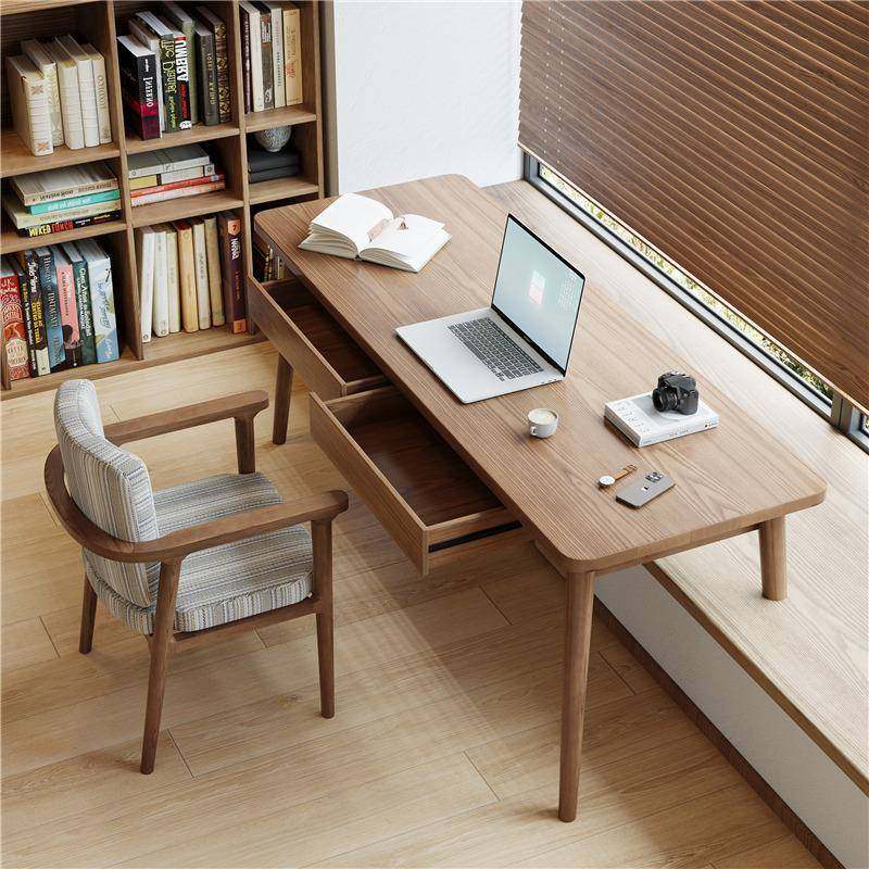 严选实木家用台式电脑桌学习桌工作台现代简约飘窗写字桌子办公桌,农用物资,其他肥料,淘宝优惠券,粉丝福利购,淘宝优惠卷