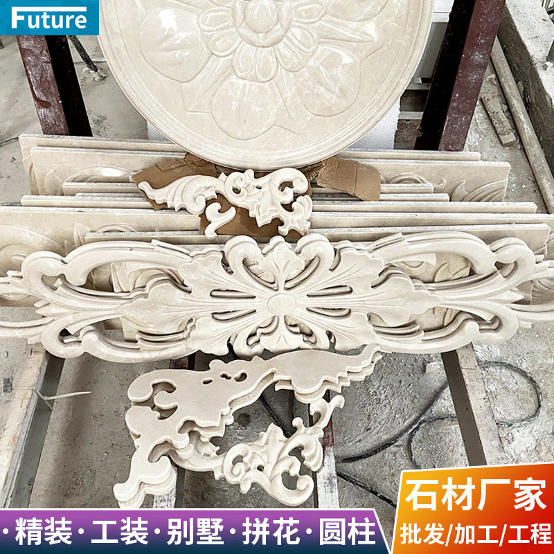 大理石外墙装饰浮雕墙面立体浮雕别墅庭院墙壁画