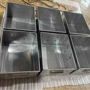 304不锈钢工具箱不锈钢工具箱挂锁存钱箱手提多功能汽修机车家用