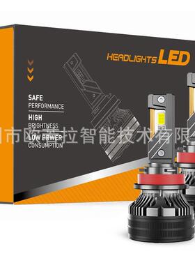 2023年新款大功率高亮LED汽车大灯160瓦高亮无极远近光H4