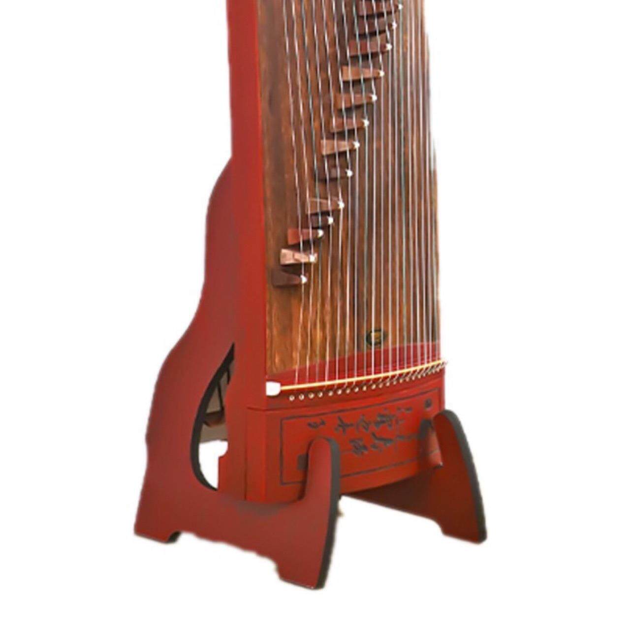 古筝支架站立式实木落地架子收纳挂墙古筝专用支架放置架