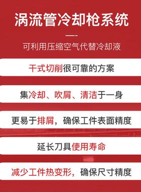 冷却枪冷气枪冷气风枪RZJ-L101涡流冷却器缩压空制冷激光焊接冷却