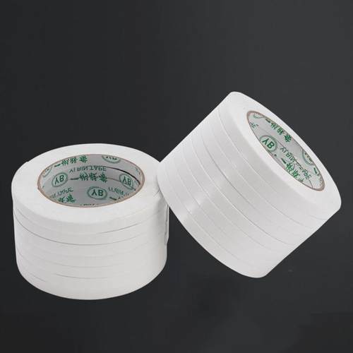 定制EA海双胶1M面M厚高粘强力泡沫胶白色泡1毫米厚棉双面绵胶KVT