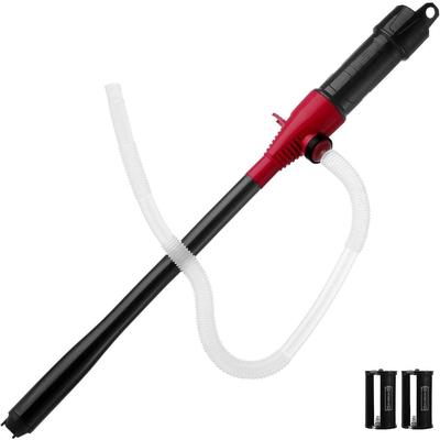 便携式短款电动抽泵油箱托摩车款爆红色抽油泵带夹子214款全新上