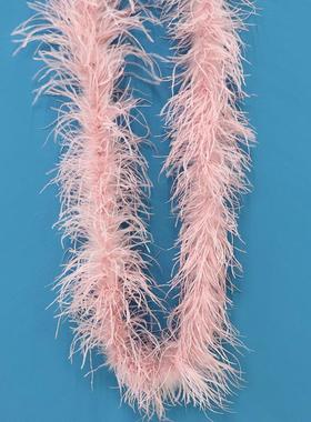 羽毛条毛超密鸵鸟毛条层角色扮演拉丁3FZQ服装料辅配饰DIY设计