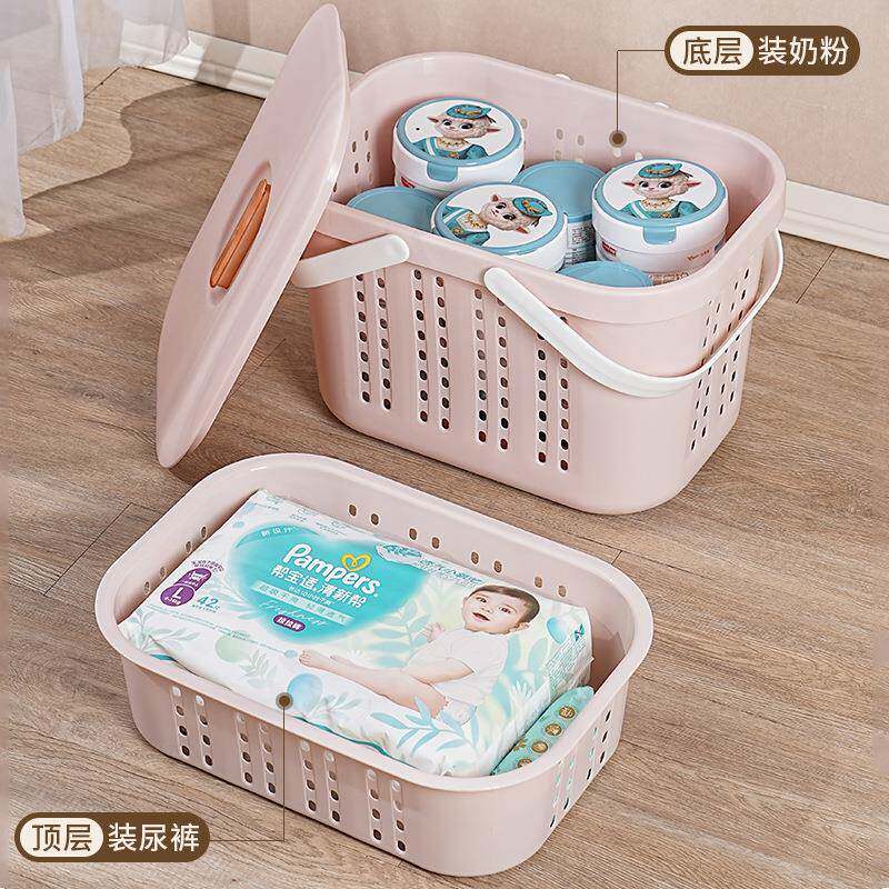 造趣熊大量提母收纳HF5801A容外出家用手提篮透气分格一篮多用大