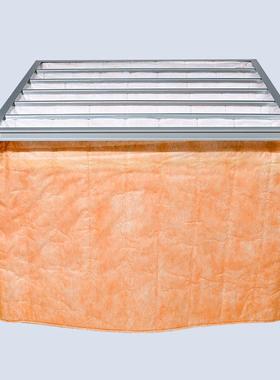 中KC-DAI-L效可式水洗橙色除尘袋F6袋可水洗袋式过滤器中效过滤器