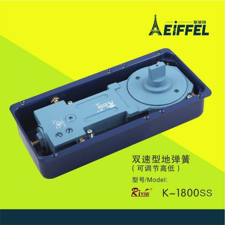 地簧弹厂家销五K1800金直无璃框玻门配件木门旋转门有框门商场酒