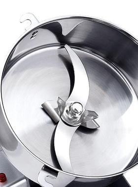 西厨200克不锈钢中药粉碎机GUA家磨粉机量用五谷0大容超细研磨打