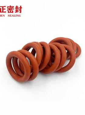 外径12线径0.8-品50圈0mmm*线径4m硅胶O型弹力耐高温食级密封圈