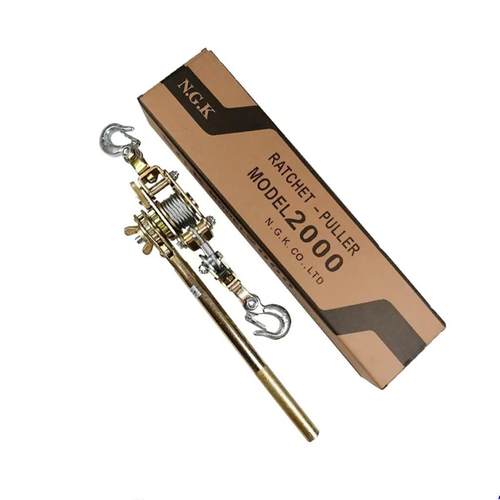 多电功能紧紧线器SRJ日式双钩荷蹄机力电缆钢丝绳牵收引拉紧器