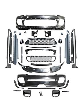 7适用200-14宝马MINIR56改杠R5JCW全包围前脸保险后2007-14包6围