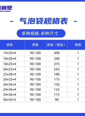 防珠光膜气泡FXG袋90-100厚信封袋包包装材气泡垫震气泡袋料打袋