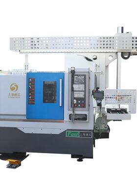 通实械数46P控n车床桁架机手旋转料仓自动送LML料排屑机cc铝件加