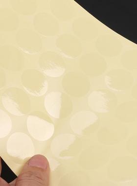 NQW厂家现货圆形贴透明不干胶标签封包装明封口口贴透贴