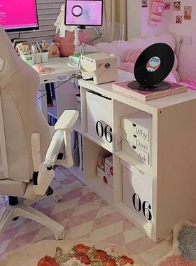 KQG半包围床边柜隔断卧室置物柜头收柜纳书架架置物落地格子床储