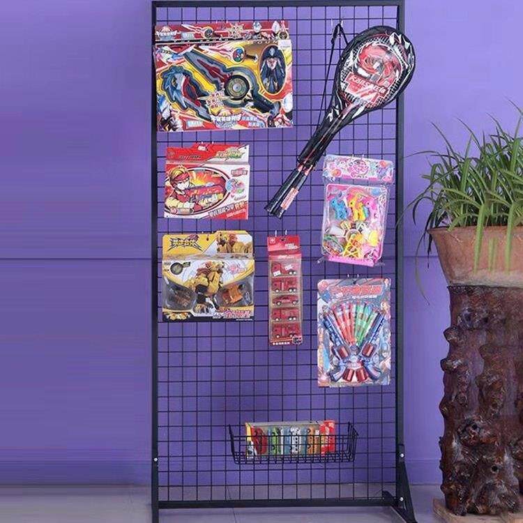 铁艺折叠学校网格展示架幼儿园作品照片画展画室折叠网格展示架子