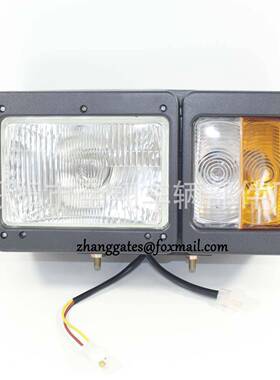 TruckLite通用2灯泡经济型透明矩形卤素雪地犁灯套件12V24V